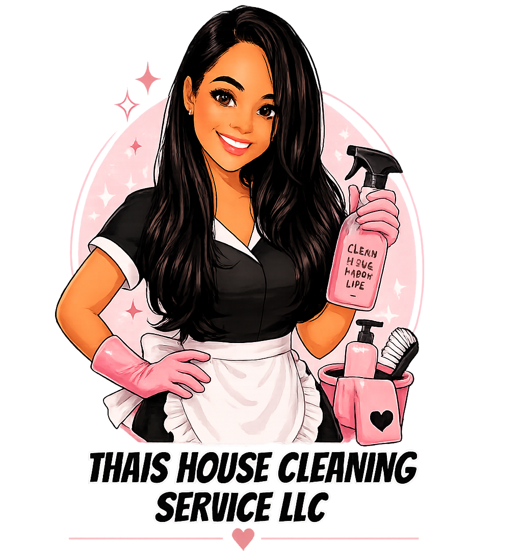 Thais House Cleaning Logo